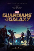 main cast from Marvel's Guardians of the Galaxy wallpaper featuring Star Lord, Gamora, Rocket Raccoon, Groot and Drax