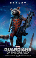 Rocket Raccoon from Marvel's Guardians of the Galaxy wallpaper