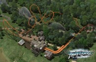 Thunderbird roller coaster at Holiday World theme park