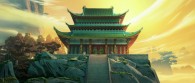 the Jade Palace from Kung Fu Panda 3